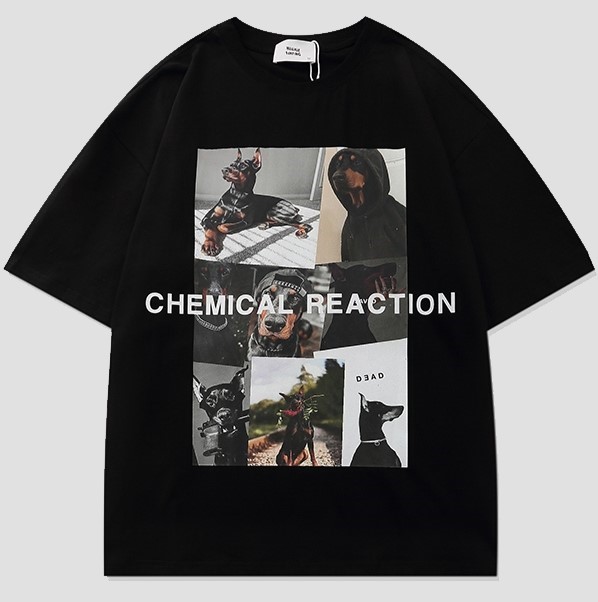 Chemical Reaction Tee – Black
